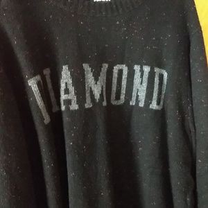 Brand new diamond sweater